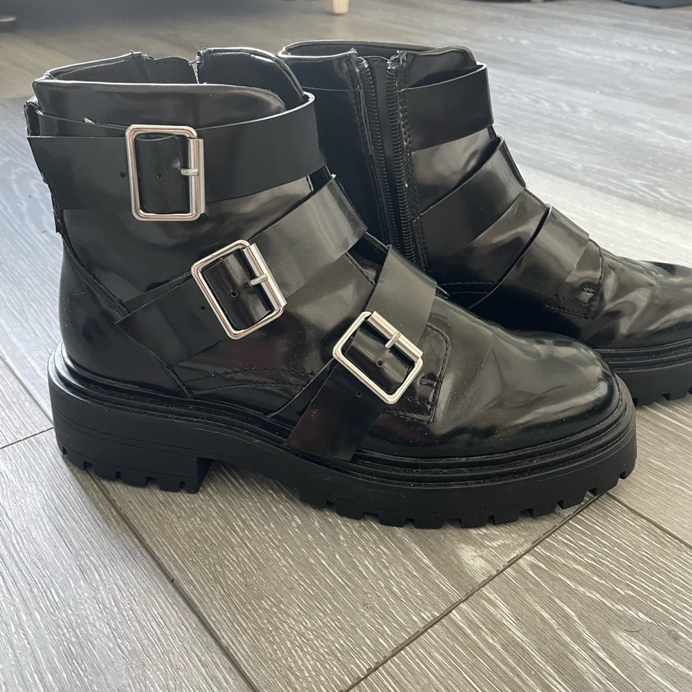 ASOS Design, buckle boots
